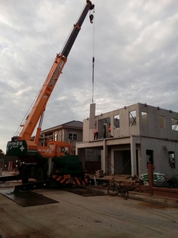 รถเครนงานพรีคาสท์